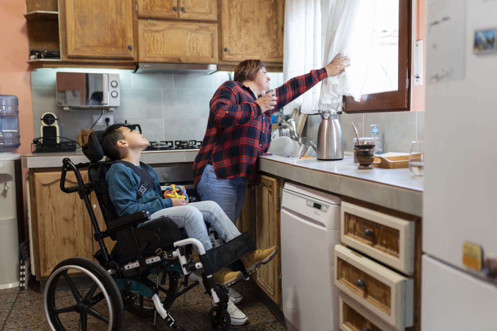 Household tasks supported