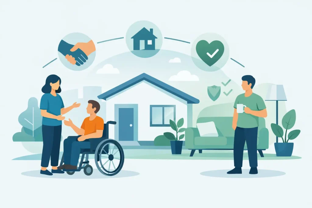 reasure Disability Care provides Supported Independent Living (SIL) services for NDIS participants requiring daily support, accommodation assistance, and high-intensity care across Australia.